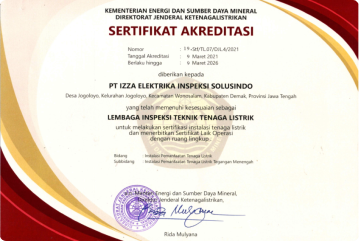 Sertifikat Akreditasi 1